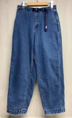 THE NORTH FACE PURPLE LABEL Webbing Belt Denim Wide Tapered Pants NT5161N ザ ノースフェイス パープルレーベル ジーンズ デニム WM
