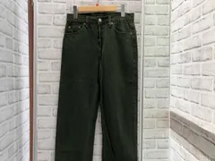 LEVI'S/501-1640/USA製/W29 L32/ストレートパンツ/グリーン/90s/リーバイス/520