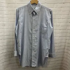 Brooks Brothers / ブルックスブラザーズ / 60s / 70s / MAKERS / BDシャツ / ストライプ / 古着 / 長袖シャツ / ブルー