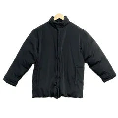 DKNY(ダナキャラン) ダウンジャケット サイズM レディース - 黒 長袖/ジップアップ/フード収納可/冬