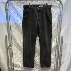 Eddie bauer ブラックデニム ジーンズ L エディバウアー 