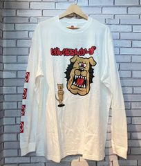 CR わいわい】YY誕生日グッズ デコデコ俺デコ顔デカTシャツ 白 L