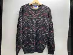 秋冬 Sweater graphix セ-タ- グラフィック 古着 USA製 長袖ニット サイズXXL 総柄 