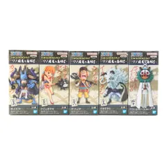 BANDAI SPIRITS フィギュア 全5種セット 「ワンピース」 ワールドコレクタブルフィギュア-ワノ国鬼ヶ島編8- 未開封品