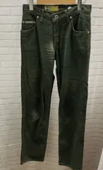 LEVI'S / リーバイス/ Silver Tab / シルバータブ / LEAN / 後染めグリーン / ジーンズ / USA製 /古着 / サイズW29L32 / ボタン裏594