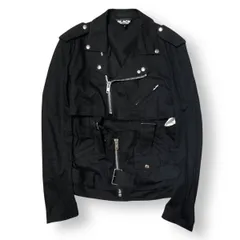 2026年最新】black コムデギャルソン ライダースの人気アイテム - メルカリ