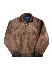 90’s Ralph Lauren suede jacket