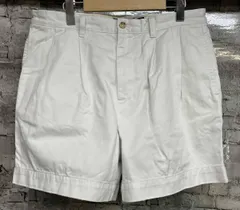 POLO RALPH LAUREN ポロラルフローレン CORMAC SHORT CLASSIC FIT HERITAGE CHINO ハーフ綿パン ハーフチノパン サイズ32 ホワイト
