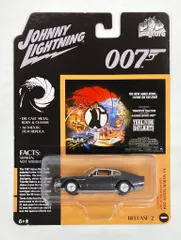 Johnny Lightning 1/64 ジェームズ・ボンド 1987 アストン マーティン ヴァンテージ グレー 007 リビング・デイライ