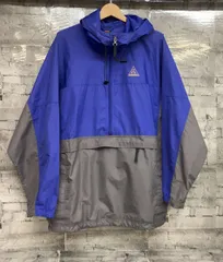 NIKE ナイキ 90s ACG エーシージー アノラックパーカー マウンテンパーカー サイズXL ブルー グレー 