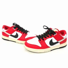 ナイキ NIKE Dunk Low Retro PRM Chicago Split ダンク ロー シカゴスプリット スニーカー US8.5 26.5㎝ レッド/ ブラック/ホワイト DZ25369-600