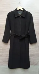 BURBERRY London/バーバリーロンドン/コート/fn032-860/アンゴラステンカラーコート/ブラック/サイズ38