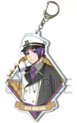 【中古】キーホルダー デザイン05(御影玲王/監獄の調停者ver.) 描き下ろし ビッグアクリルキーホルダー 「ブルーロック」