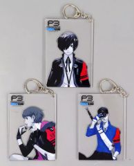 ペルソナ3 リロード P3R 主人公 カットイン風 アクリルキーホルダー