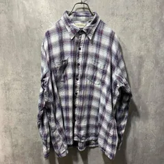 70-80s 古着 ARROW チェックシャツ 長袖シャツ サイズXL チェック柄 アロー 