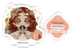 【中古】アクリルスタンド・アクリルパネル 「少女」(「記憶」) 「Identity V 第五人格 6周年 Anniversary Cafe in SWEETS PARADISE ミニキャラトレーディングアクリルスタンド」