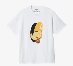 カーハート WIP デッドケバブ ノックノック Tシャツ 白