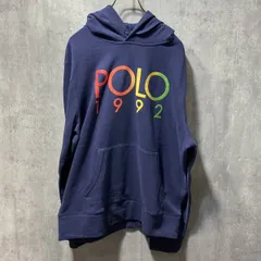 POLO RALPH LAUREN POLO 1992 parka パーカー サイズL ネイビー ポロラルフローレン