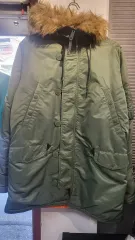 アルファインダストリーズ N3B パイロットジャンパー カーキ色