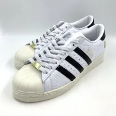 【中古】adidas Originals×A BATHING APE SUPERSTAR V BAPE ホワイト サイズ27cm JR2701 アディダス アベイシングエイプ[24]