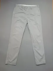 36 ポロラルフローレン グレー チノ パンツ ストレートフィット