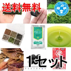 （ネコポス）エビ育成６点セット　Ｖｅｒ．ウィローモス（水中葉）（無農薬）（１個）（４６１８３０）