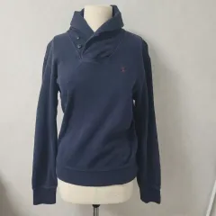 ポロ ラルフローレン ケーブル編みショールカラーニット