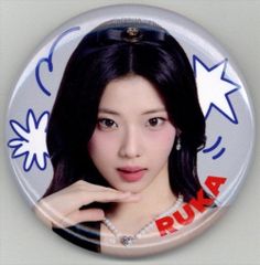 BABYMONSTER RUKA 缶バッジ　１3点セット BABYMONSTER RUKA POPUP 缶バッジ - メルカリ