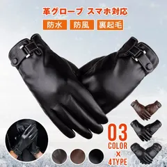 手袋 メンズ レザー タッチパネル対応 即購入OK 革 グローブ レザーグローブ 革グローブ 防水 防風 裏起毛 防寒 スマホ対応 暖かいdali01
