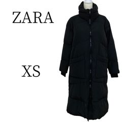 ZARA 新品 ウインドプルーフ加工ラバーファブリックセミロング 