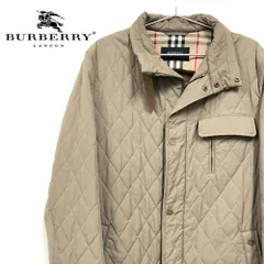 【良品!!送料無料!!】 BURBERRY バーバリー ノバチェック キルティングジャケット Mサイズ モスグリーン ジャケット アウター アパレル 古着
