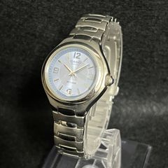 【稼働品】 CASIO カシオ SHN-122 アナログ クォーツ 腕時計 デイト 電池交換済み