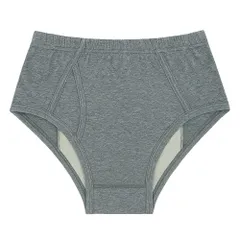 失禁パンツ 吸水 綿 メンズ ブリーフ 尿漏れ 300cc 前開き パッド挿入可 防水 しみない 安心 スッキリ 快適 インナー 介護 軽失禁 中失禁 頻尿 術後 ms-016