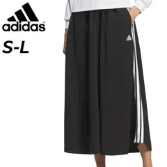 アディダス ロングスカート adidas 3ストライプス KNスカート ルーズ マキシ丈 フレアスカート ダブルニット ジャージ スポーティ レディースウェア ボトムス スポーツMIX スポカジ/SH903