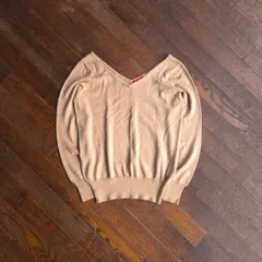 00s “INGNI” V Neck Knit Sweater / Casual Normcore Style China Made Soft Knit M相当