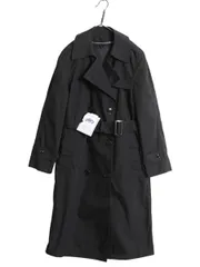 デッドストック 米軍実物 US ARMY オールウェザー トレンチ コート 8S レディース M 08年製 ライナー付き ロングコート ミリタリー 軍物 黒