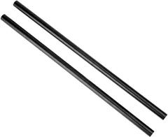 NICEYRIG カメラロッド 2本セット カメラ15mmロッド 長さ40cm 16インチM12 Thread 穴外径15mmパイプ Camera Rod アルミニウム製 超軽量 デジタル付属品 カメラ撮影安定性機材 2本入リ―171 (ブラック)のサムネイル