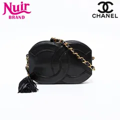 CHANEL シャネル ショルダーバッグ 1番台 1989-1991 ラムスキン ココマーク フリンジ チェーン