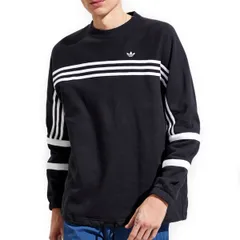 adidas COVER ONE CREW NECK SWEATSHIRT アディダス スリーストライプ クルーネック スウェット トレーナー