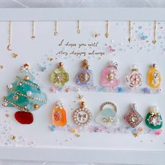 シーグラスアート オシャレ プリンセス 香水 化粧品 フレンチガーリー