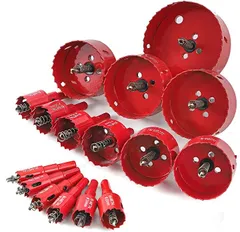 ライフパレット バイメタル ホールソー ホルソー セット 穴あけ 切削 工具 16本セット 16mm 19mm 20mm 22mm 24mm 28mm 30mm 35mm 40mm 50mm 60mm 65mm 70mm 75mm 80mm