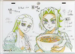 【中古】キーホルダー 雛鶴＆まきを 原画風アクリルチャーム 「鬼滅の刃 柱稽古編×ufotable DINING 第二期」 お楽しみくじ景品