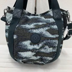 6582　Kipling キプリング　LITTLE BALLOON　リトルバルーン　日本限定　ダイナミックドッチ　2way　2ウェイ　ショルダーバッグ　ハンドバッグ　トートバッグ　肩がけ　斜めがけ　クロスボディ　総柄　ナイロン