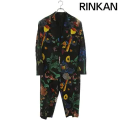 シュプリーム  ヨウジヤマモト サイズ:S  22AW  Suit グラフィックプリントスーツ 中古 SB01 シュプリーム ×ヨウジヤマモト Yohji Yamamoto 22AW Suit グラフィック