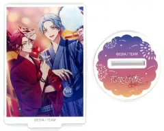 【中古】アクリルスタンド・アクリルパネル [単品] 東里環＆美波天弥 描きおろしアクリルスタンド 「Switchソフト 花笑む彼と ＆ bloom アニメイト限定セット」 同梱特典