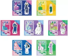 【中古】アクリルスタンド・アクリルパネル 全7種セット 「ジョジョの奇妙な冒険 第四部 ダイヤモンドは砕けない アクリルスタンドコレクション 彩色影絵」