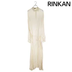 アンドゥムルメステール サイズ:36  2102-W-DR06-145-002 ベルト付きシルクロングシャツワンピース 中古 BS99 アンドゥムルメステール 2102-W-DR06-145-002 ベルト付きシルクロング