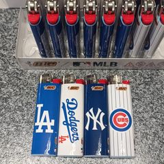 BICライター MLB J23 スリム 19本セット ガスライター フリント式 