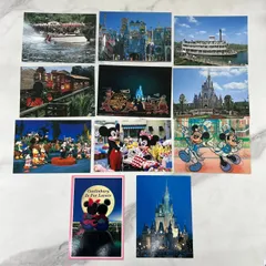 東京ディズニーランド ポストカード 11枚セット レトロ アンティーク
