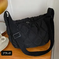 キルティング マザーズバッグ ショルダーバッグ ミニショルダー 韓国 ブラック